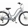Vélo De Ville Électrique Electra Townie Path Go! 10D Equipped Step-Thru Shimano Deore 10V 500 Wh 27.5'' Gris Holographic 2021