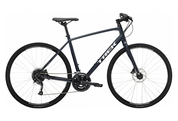 Vélo Fitness Trek FX 2 Disc Shimano Acera/Altus 9V 700 Mm Bleu Nautical Navy 2022 3 Vélo Fitness Trek FX 2 Disc Shimano Acera/Altus 9V 700 Mm Bleu Nautical Navy 2022