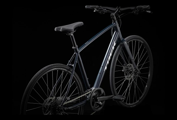 Vélo Fitness Trek FX 2 Disc Shimano Acera/Altus 9V 700 Mm Bleu Nautical Navy 2022 5 Vélo Fitness Trek FX 2 Disc Shimano Acera/Altus 9V 700 Mm Bleu Nautical Navy 2022 – Image 3