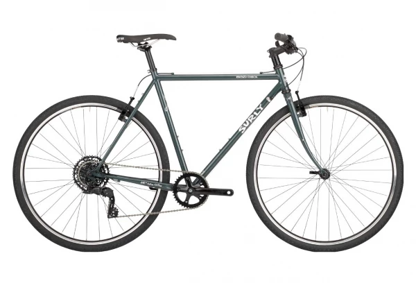 Vélo De Ville Fitness Surly Cross-Check MicroSHIFT 8V 700mm Bleu Vert Gris 2021 3 Vélo De Ville Fitness Surly Cross-Check MicroSHIFT 8V 700mm Bleu Vert Gris 2021
