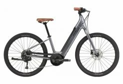 Vélo De Ville Électrique Cannondale Adventure Neo 4 650b Shimano 9V 400Wh Gris