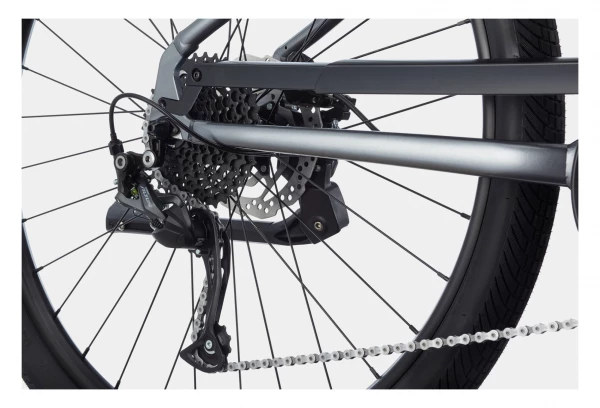 Vélo De Ville Électrique Cannondale Adventure Neo 4 650b Shimano 9V 400Wh Gris 7 Vélo De Ville Électrique Cannondale Adventure Neo 4 650b Shimano 9V 400Wh Gris – Image 5