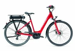 Vélo De Ville Électrique Gitane E-Salsa Yamaha D8 26'' Shimano Acera/Altus 8V 400 Wh Rouge Rubis 2022