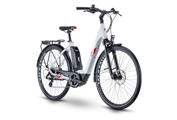 Vélo De Ville Électrique R Raymon CityRay E 1.0 Shimano Altus 8V 500 Wh 700 Mm Blanc 2022 4 Vélo De Ville Électrique R Raymon CityRay E 1.0 Shimano Altus 8V 500 Wh 700 Mm Blanc 2022 – Image 2