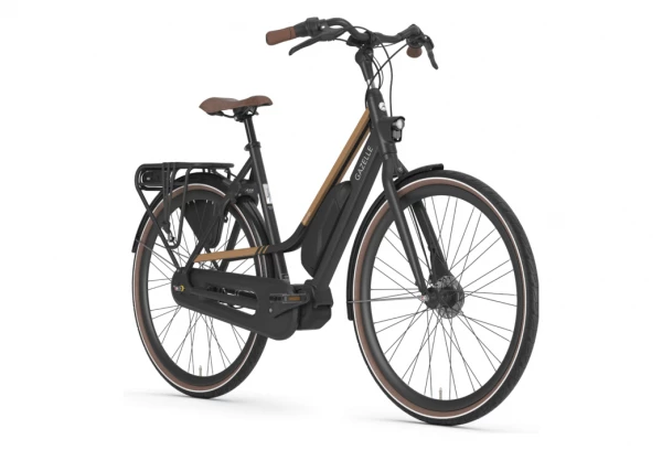 Vélo De Ville Électrique Gazelle Citygo C7 HMS L28 T7 Shimano Nexus 7V 418 Wh Noir/Marron 2021 Noir / Marron 4 Vélo De Ville Électrique Gazelle Citygo C7 HMS L28 T7 Shimano Nexus 7V 418 Wh Noir/Marron 2021 Noir / Marron – Image 2