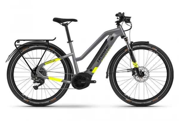 VTC Électrique Haibike Trekking 6 Trapez I500Wh 27.5 ' Shimano Deore 10V Gris / Jaune Mat 3 VTC Électrique Haibike Trekking 6 Trapez I500Wh 27.5 ' Shimano Deore 10V Gris / Jaune Mat