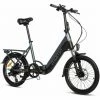 Moma Bikes Vélo Electrique De Ville Pliant, E20Pro, Aluminium, SHIMANO 7V, Bat. Ion Lithium 48V 13Ah