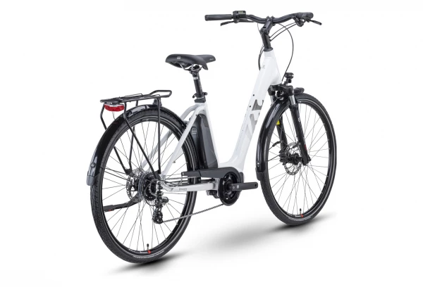 Vélo De Ville Électrique Husqvarna Eco City 1 Shimano Altus 8V 418 Wh 700 Mm Blanc 2022 5 Vélo De Ville Électrique Husqvarna Eco City 1 Shimano Altus 8V 418 Wh 700 Mm Blanc 2022 – Image 3