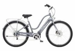 Vélo De Ville Électrique Electra Townie Path Go! 5i Shimano Nexus 5V 500 Wh 27.5'' Gris Holographic 2020