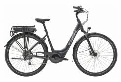 Vélo De Ville Électrique Trek VERVE+ 1 LOWSTEP Shimano Altus 8V Noir 300wh 2021