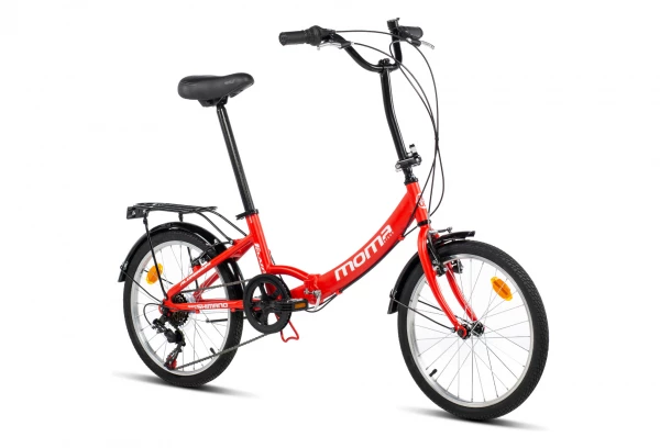 Moma Bikes Vélo Pliant Moma First Class II 20'' Shimano 6V Rouge 2 Moma Bikes Vélo Pliant Moma First Class II 20'' Shimano 6V Rouge – Image 2