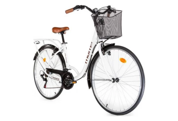 Vélo De Ville Moma Bikes City Classic 28'' Shimano 18V Blanc 3 Vélo De Ville Moma Bikes City Classic 28'' Shimano 18V Blanc