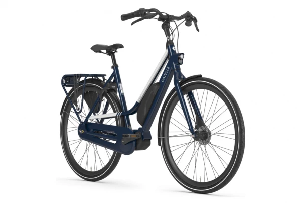 Vélo De Ville Électrique Gazelle Citygo C7 HMS L28 T7 Shimano Nexus 7V 418 Wh Bleu Navy 2021 4 Vélo De Ville Électrique Gazelle Citygo C7 HMS L28 T7 Shimano Nexus 7V 418 Wh Bleu Navy 2021 – Image 2