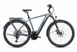 Vélo De Ville Électrique Cube Kathmandu Hybrid Pro 625 Shimano Deore 11V 625 Wh 700 Mm Gris Flash 2022