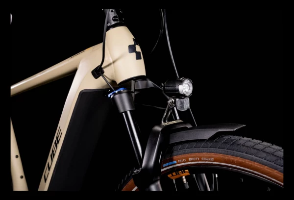 Vélo De Ville Électrique Cube Kathmandu Hybrid Pro 625 Shimano Deore 11V 625 Wh 700 Mm Beige Desert 2022 10 Vélo De Ville Électrique Cube Kathmandu Hybrid Pro 625 Shimano Deore 11V 625 Wh 700 Mm Beige Desert 2022 – Image 8