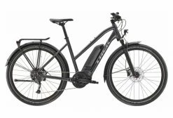 Vélo De Ville Electrique Trek Allant+ 5 Stagger 27.5'' 500wh Shimano 9V Solid Charcoal 2021