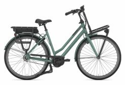 Vélo De Ville Électrique Gazelle HeavyDutyNL C5 HMB Shimano Nexus 5V 500 Wh 700 Mm Vert Pétrole 2022