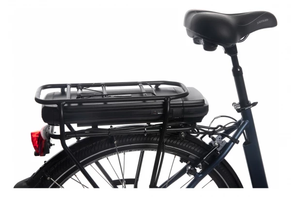 Vélo De Ville Électrique Mixte Bicyklet Claude Shimano Tourney 7V 500 Wh 700 Mm Bleu Nuit Mat 5 Vélo De Ville Électrique Mixte Bicyklet Claude Shimano Tourney 7V 500 Wh 700 Mm Bleu Nuit Mat – Image 3