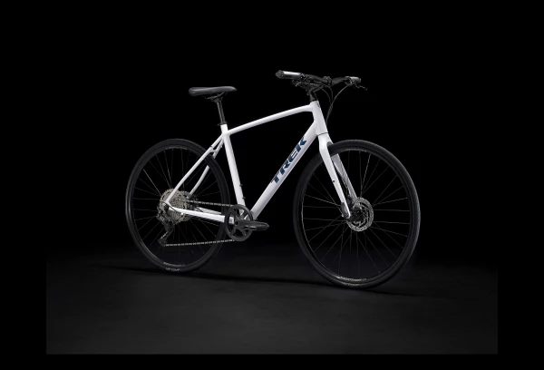 Vélo Fitness Trek FX 3 Disc Shimano Deore 10V 700 Mm Blanc 2022 4 Vélo Fitness Trek FX 3 Disc Shimano Deore 10V 700 Mm Blanc 2022 – Image 2