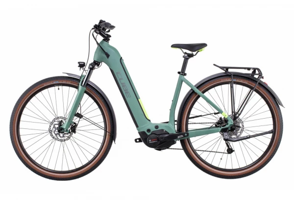 Vélo De Ville Électrique Cube Touring Hybrid One 625 Easy Entry Shimano Alivio 9V 625 Wh 700 Mm Vert Sharp 2022 6 Vélo De Ville Électrique Cube Touring Hybrid One 625 Easy Entry Shimano Alivio 9V 625 Wh 700 Mm Vert Sharp 2022 – Image 4
