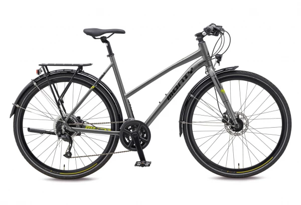 Vélo De Ville Monty Rock Shimano Altus 9V 700 Mm Argent / Orange 2022 4 Vélo De Ville Monty Rock Shimano Altus 9V 700 Mm Argent / Orange 2022 – Image 2