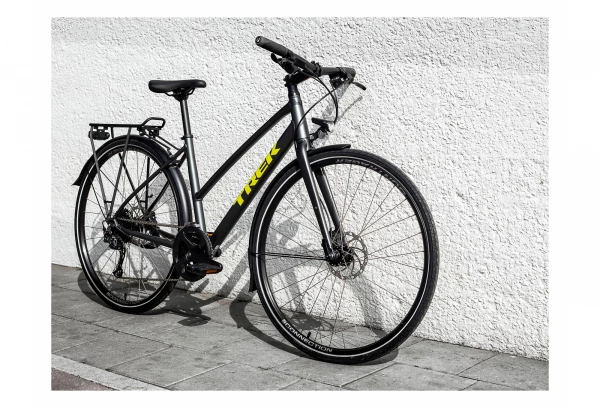 Vélo De Ville Trek FX 2 Disc Equipped Stagger Shimano Acera/Altus 9V 700 Mm Gris Lithium 2022 4 Vélo De Ville Trek FX 2 Disc Equipped Stagger Shimano Acera/Altus 9V 700 Mm Gris Lithium 2022 – Image 2