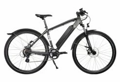 VTC Électrique Bicyklet Joseph Shimano Altus 7V 417 Wh 700 Mm Noir Gris