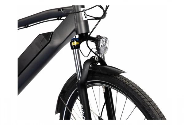 VTC Électrique Bicyklet Joseph Shimano Altus 7V 417 Wh 700 Mm Noir Gris 9 VTC Électrique Bicyklet Joseph Shimano Altus 7V 417 Wh 700 Mm Noir Gris – Image 7