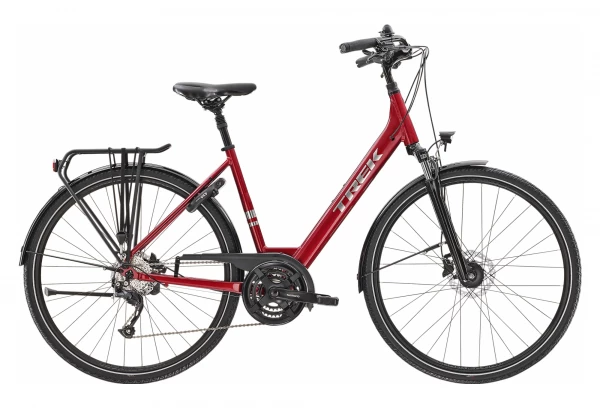 Vélo De Ville Trek Verve 2 Equipped Lowstep Shimano Altus 8V Rage Red 2021 3 Vélo De Ville Trek Verve 2 Equipped Lowstep Shimano Altus 8V Rage Red 2021