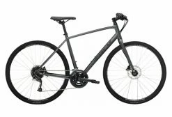 Vélo Fitness Trek FX 2 Disc Shimano Acera/Altus 9V 700 Mm Gris Lithium 2022