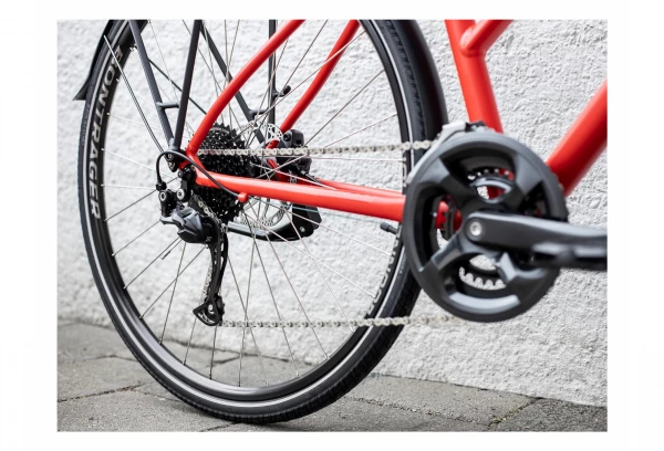 Vélo De Ville Trek FX 2 Disc Equpped Stagger Shimano Acera/Altus 9V 700 Mm Rouge 2022 6 Vélo De Ville Trek FX 2 Disc Equpped Stagger Shimano Acera/Altus 9V 700 Mm Rouge 2022 – Image 4