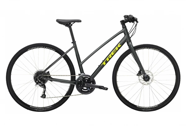 Vélo Fitness Trek FX 2 Disc Stagger Shimano Acera/Altus 9V 700 Mm Gris Lithium 2022 3 Vélo Fitness Trek FX 2 Disc Stagger Shimano Acera/Altus 9V 700 Mm Gris Lithium 2022