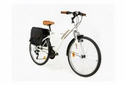 VTC Moma Bikes Hybrid 28'' Shimano 18V Blanc