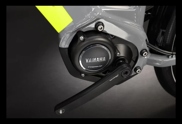 VTC Électrique Haibike Trekking 6 Lowstep I630Wh Shimano Deore 10V Gris / Jaune Mat 2022 5 VTC Électrique Haibike Trekking 6 Lowstep I630Wh Shimano Deore 10V Gris / Jaune Mat 2022 – Image 3