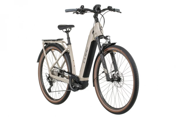 Vélo De Ville Électrique Cube Kathmandu Hybrid Pro 625 Easy Entry Shimano Deore 11V 625 Wh 700 Mm Beige Desert 2022 4 Vélo De Ville Électrique Cube Kathmandu Hybrid Pro 625 Easy Entry Shimano Deore 11V 625 Wh 700 Mm Beige Desert 2022 – Image 2