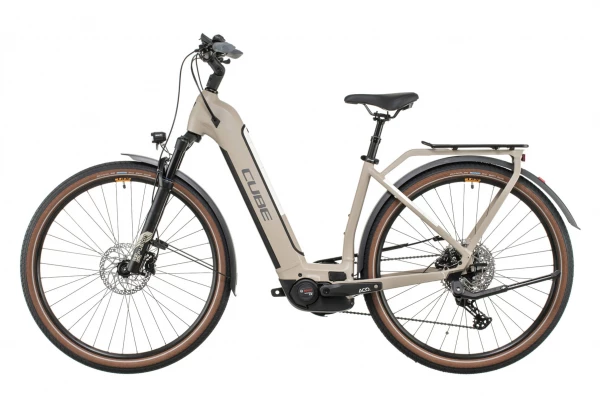 Vélo De Ville Électrique Cube Kathmandu Hybrid Pro 625 Easy Entry Shimano Deore 11V 625 Wh 700 Mm Beige Desert 2022 6 Vélo De Ville Électrique Cube Kathmandu Hybrid Pro 625 Easy Entry Shimano Deore 11V 625 Wh 700 Mm Beige Desert 2022 – Image 4