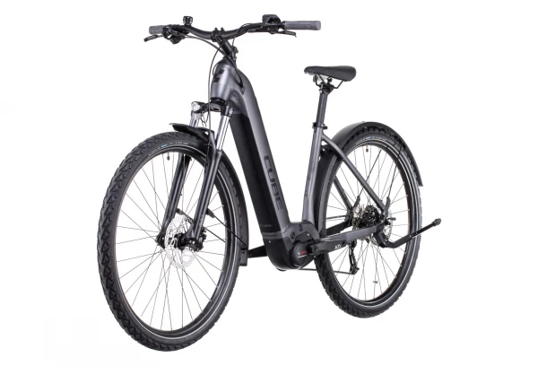VTC Électrique Cube Nuride Hybrid Performance 500 Allroad Easy Entry Shimano Alivio 9V 500 Wh 700 Mm Gris Graphite 2022 5 VTC Électrique Cube Nuride Hybrid Performance 500 Allroad Easy Entry Shimano Alivio 9V 500 Wh 700 Mm Gris Graphite 2022 – Image 3
