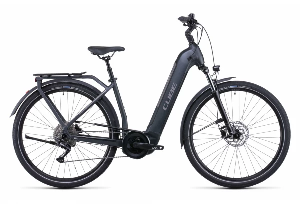 Vélo De Ville Électrique Cube Kathmandu Hybrid One 625 Easy Entry Shimano Deore 10V 625 Wh 700 Mm Gris Teak 2022 3 Vélo De Ville Électrique Cube Kathmandu Hybrid One 625 Easy Entry Shimano Deore 10V 625 Wh 700 Mm Gris Teak 2022