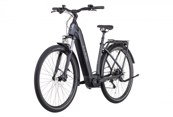 Vélo De Ville Électrique Cube Kathmandu Hybrid One 625 Easy Entry Shimano Deore 10V 625 Wh 700 Mm Gris Teak 2022 5 Vélo De Ville Électrique Cube Kathmandu Hybrid One 625 Easy Entry Shimano Deore 10V 625 Wh 700 Mm Gris Teak 2022 – Image 3