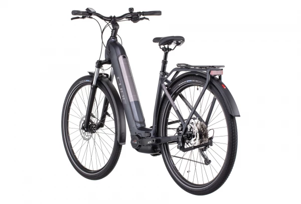 Vélo De Ville Électrique Cube Kathmandu Hybrid One 625 Easy Entry Shimano Deore 10V 625 Wh 700 Mm Gris Teak 2022 7 Vélo De Ville Électrique Cube Kathmandu Hybrid One 625 Easy Entry Shimano Deore 10V 625 Wh 700 Mm Gris Teak 2022 – Image 5
