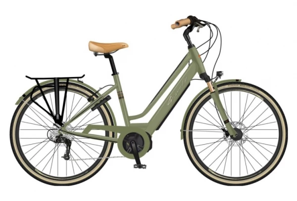 Vélo De Ville Électrique Granville E-Smooth 20 Shimano Altus 7V 400 Wh 700 Mm Vert Olive 2022 4 Vélo De Ville Électrique Granville E-Smooth 20 Shimano Altus 7V 400 Wh 700 Mm Vert Olive 2022 – Image 2