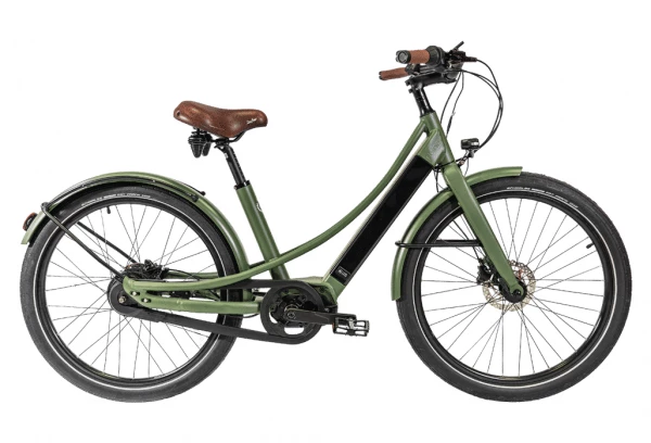 Vélo De Ville Électrique Reine Bike Cadre Bas Connecté Enviolo City CT 504Wh 26'' Vert Khaki 2022 Vert / Kaki 3 Vélo De Ville Électrique Reine Bike Cadre Bas Connecté Enviolo City CT 504Wh 26'' Vert Khaki 2022 Vert / Kaki